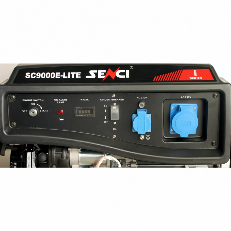 Generator de curent SENCI SC9000E-LITE 7,5kW pornire electrica si roti - imagine 3