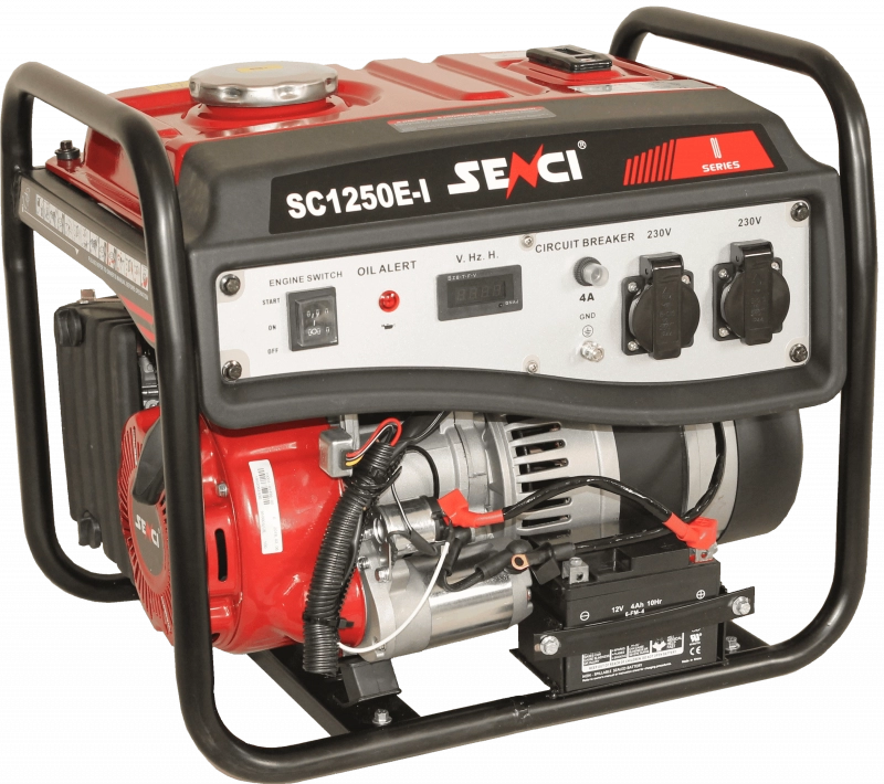 Generator de curent SENCI SC1250E-LITE 1,0 kW pornire electrica - imagine 3