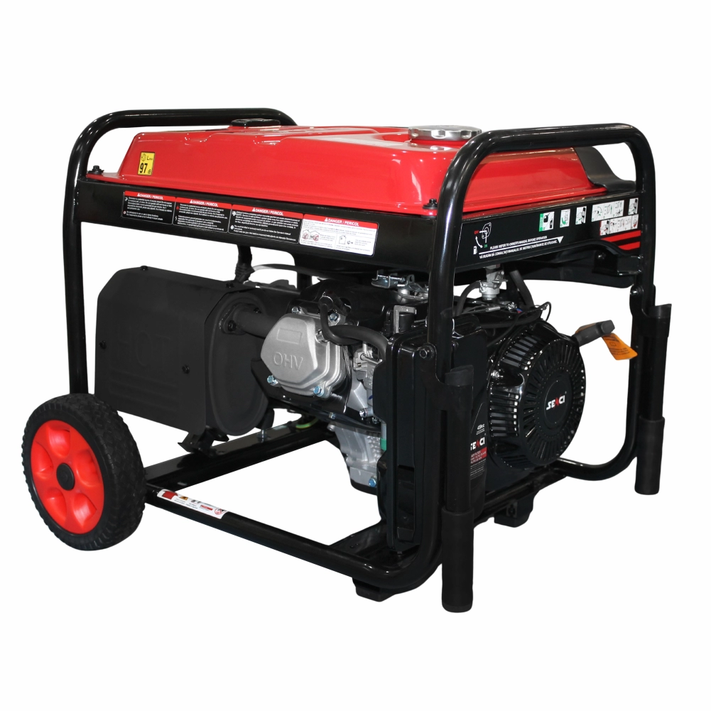 Generator de curent SENCI SC9000TEQ LITE 7.5kW roti si manere incluse - imagine 4
