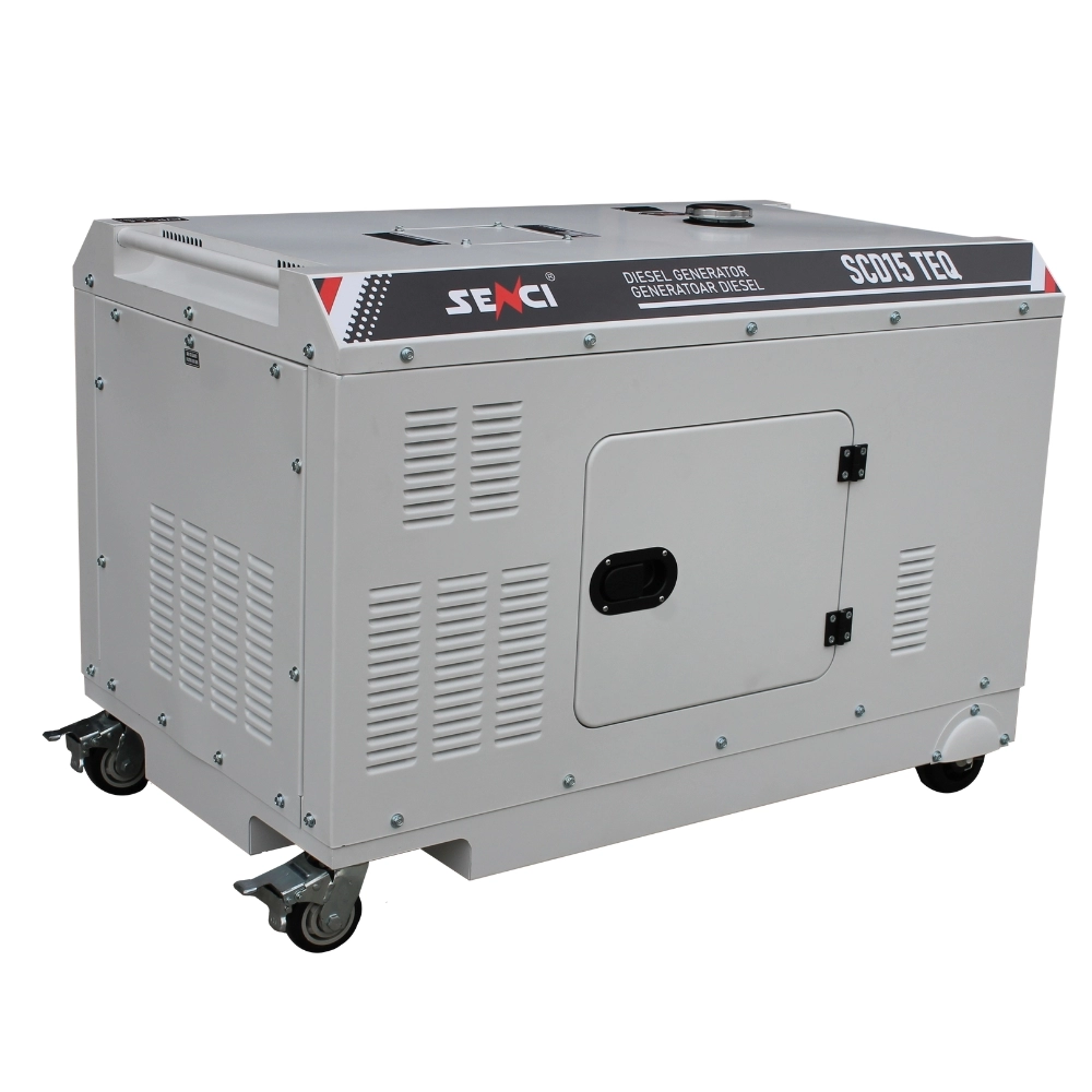 Generator insonorizat Senci SCD15 TEQ putere max 15kVA 230V/400V, Diesel, fara ATS - imagine 3